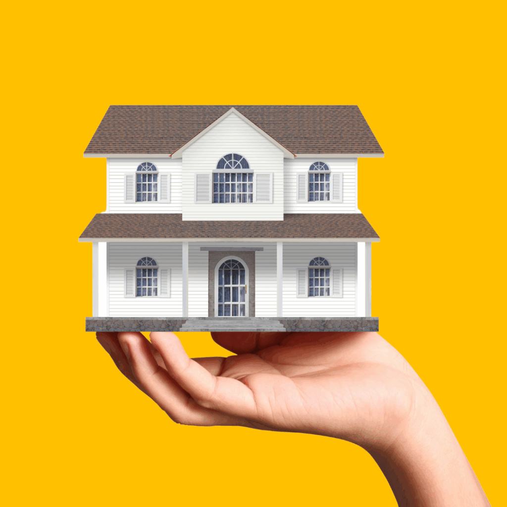 image of a hand holding up a white house. Protect This House: Why Sustainable Growth Begins with a Solid Base